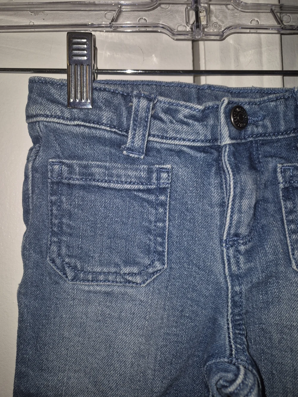 Gymboree Size 5T Girls' Light Blue Wide-Leg Jeans